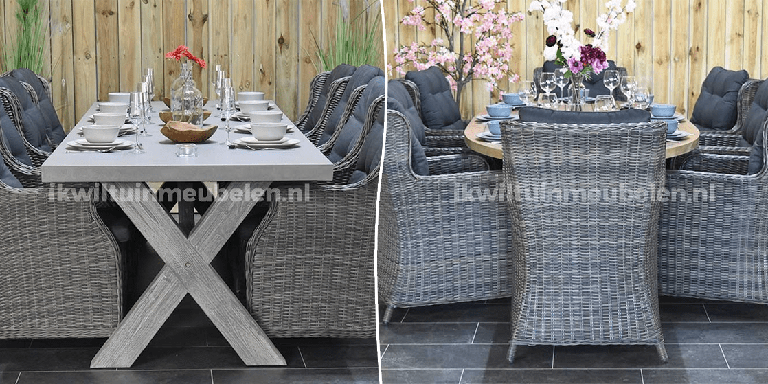 8 persoons tuinset 8 personen kopen