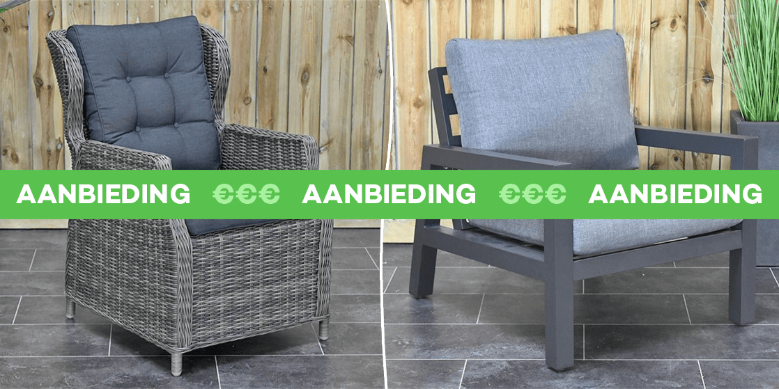 Tuinstoelen aanbieding