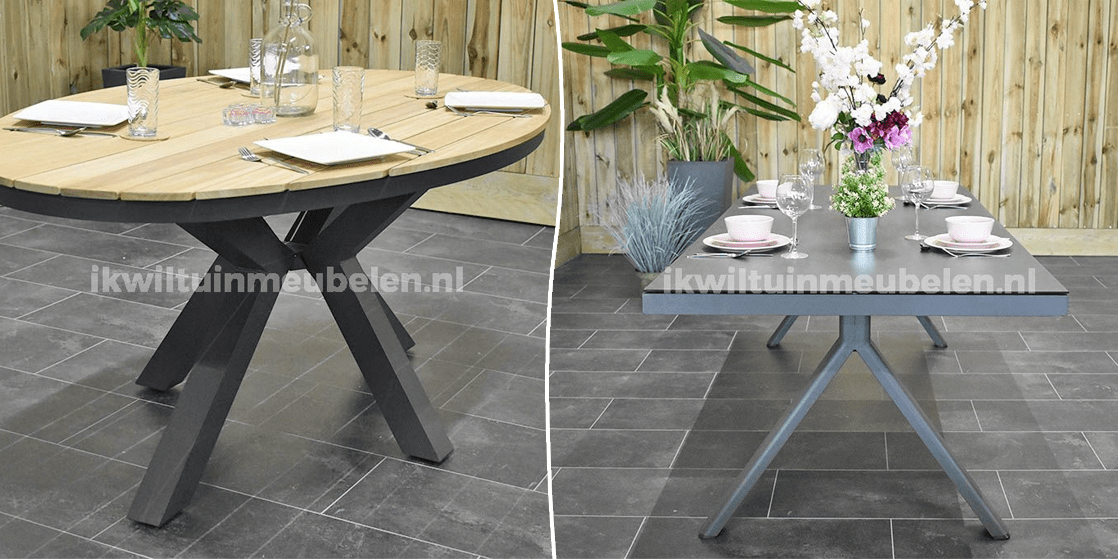 4 persoons tuintafel 4 personen